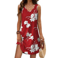 Ronuti Dresses for Women 2026 Fashion Loose V Neck Sleeveless Dress Sundresses