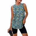 Ronuti Womens Workout Tank Tops Lightweight Sleeveless Shirts for Women Loose Fit Tops for Athletic Running Tennis Yoga